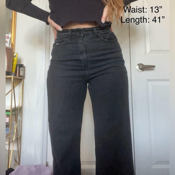Black Oak and Fort Jeans size M/26-27 waist - Picture 2 of 2